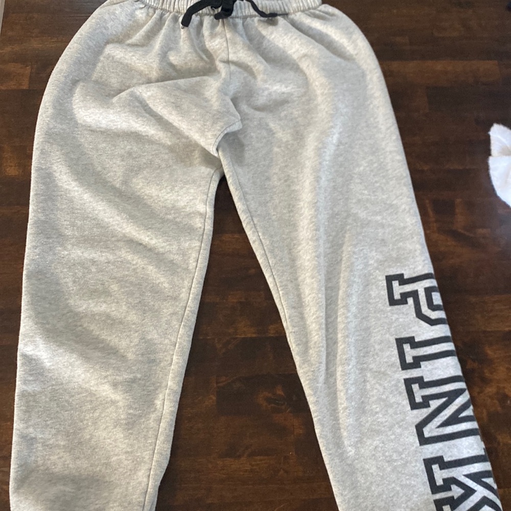 Pink sweatpants